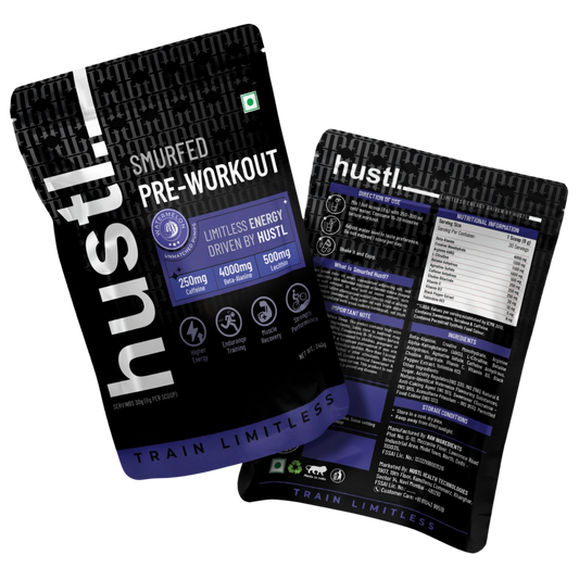 HUSTL Smurfed Pre-Workout | 250 g | 30 Servings