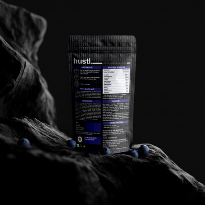 HUSTL Smurfed Pre-Workout | Blueberry | 300 g | 30 Servings