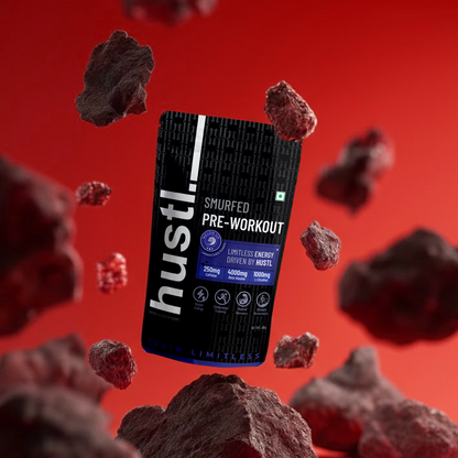 HUSTL Smurfed Pre-Workout | Watermelon | 300 g | 30 Servings