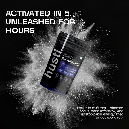 HUSTL Smurfed Pre-Workout | Watermelon | 300 g | 30 Servings