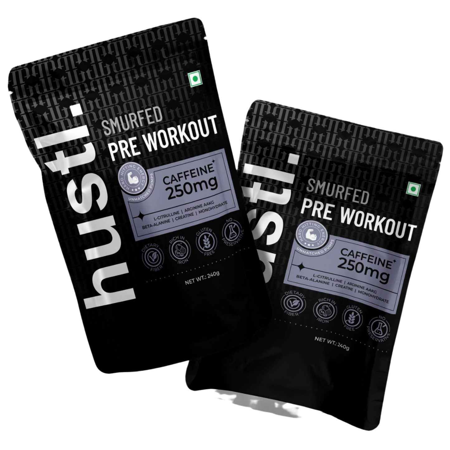 HUSTL Smurfed Pre-Workout | 250 g | 30 Servings